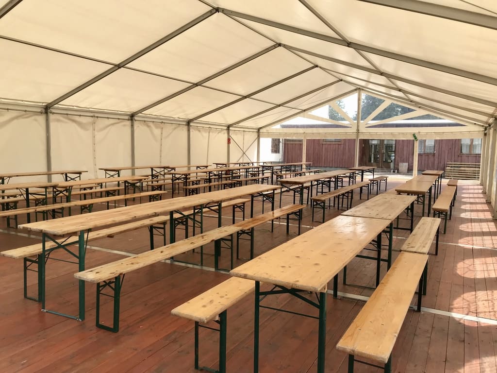 Biertheke bei Veranstaltung